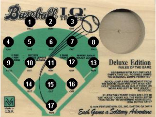 Original Baseball Peg Game